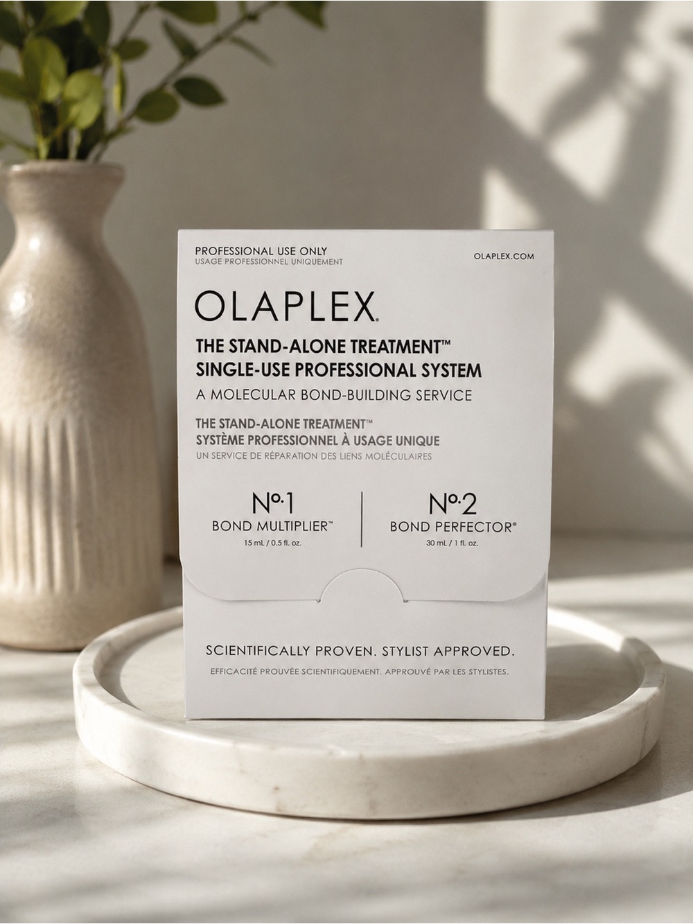 Olaplex Stand-Alone Treatment No.1 & No.2 Professional Single Use Kit